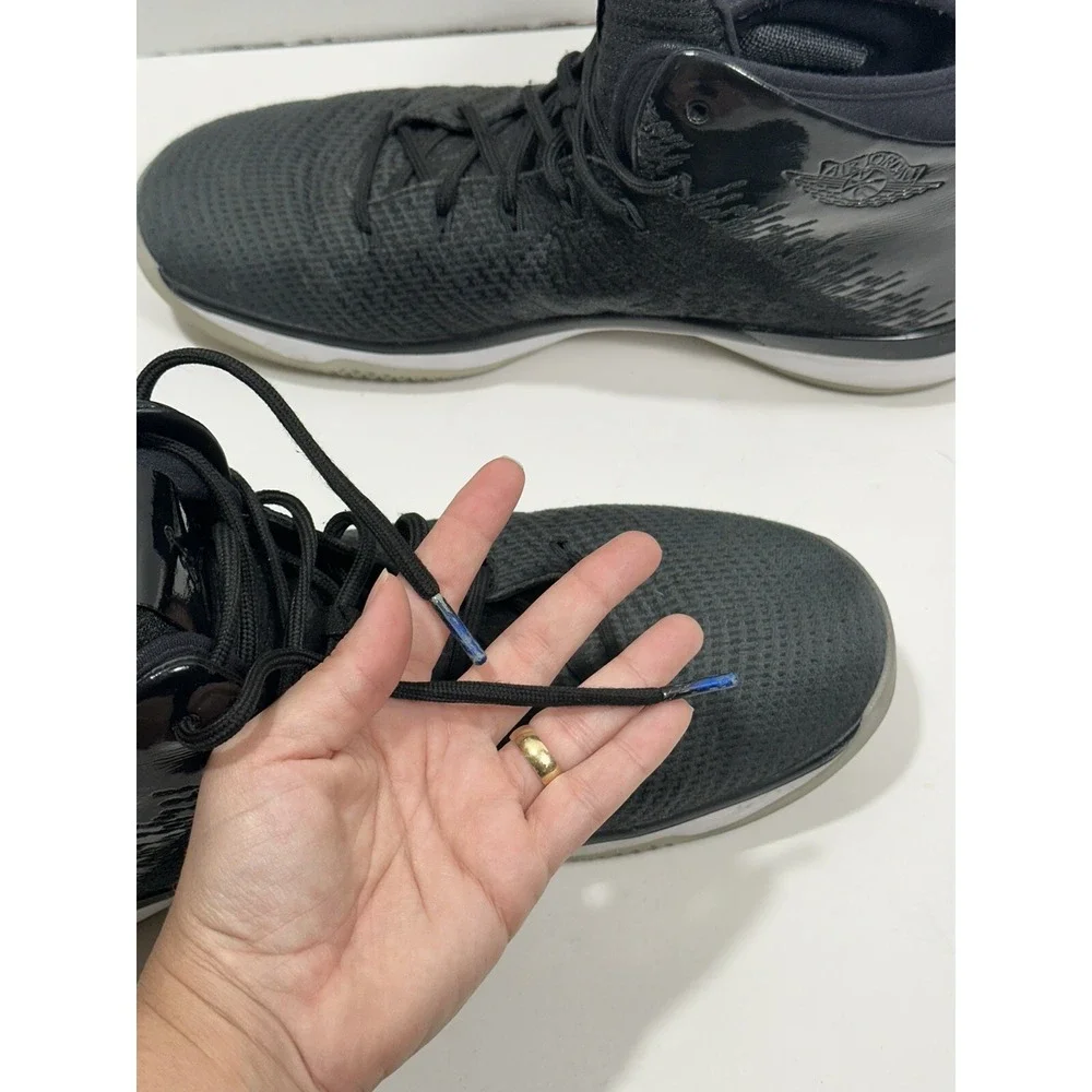 Nike Air Jordan XXXI 31 Space Jam Black Comcord Purple 845037-002 Size‎ 14 RARE